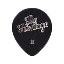 Heritage Guitars HER-PICKS-12-HVY Heavy Celluloid Vintage Guitar Pick (Black) - 12-Pack