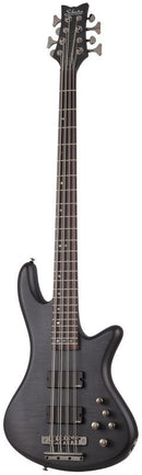 Schecter STILETTO STUDIO-8 8-String Electric Bass Guitar (See-Thru Black Satin)