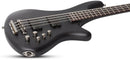 Schecter STILETTO STUDIO-8 8-String Electric Bass Guitar (See-Thru Black Satin)