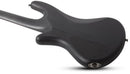 Schecter STILETTO STUDIO-8 8-String Electric Bass Guitar (See-Thru Black Satin)