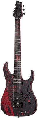 Guitare électrique 7 cordes Schecter SULLIVAN KING BANSHEE-7 FR-S (Obsidian Blood)