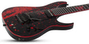 Guitare électrique 7 cordes Schecter SULLIVAN KING BANSHEE-7 FR-S (Obsidian Blood)