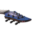 Schecter KEITH MERROW KM-7 MK-III PRO USA 7-String Electric Guitar and Case (Blue Crimson Pearl)