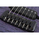 Schecter KEITH MERROW KM-7 MK-III PRO USA 7-String Electric Guitar and Case (Blue Crimson Pearl)