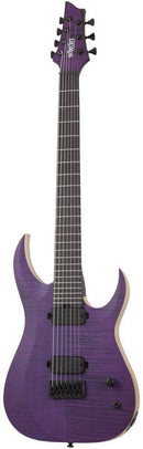 Guitare électrique 7 cordes Schecter JOHN BROWNE TAO-7 (Satin Trans Purple)