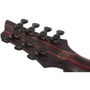 Guitare électrique 7 cordes Schecter JOHN BROWNE TAO-7 (Satin Trans Purple)