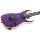 Guitare électrique 7 cordes Schecter JOHN BROWNE TAO-7 (Satin Trans Purple)