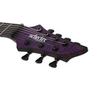 Guitare électrique 7 cordes Schecter JOHN BROWNE TAO-7 (Satin Trans Purple)