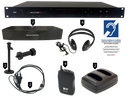 Pack système Williams AV IR SY11 D IR+ avec outils nécessaires pour les grands systèmes avec Dante
