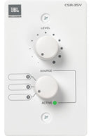 JBL CSR-3SV Wall-Mounted Remote Control for CSM Mixers (White)