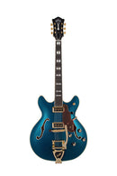 Guild STARFIRE CUSTOM DC GVT GH Semi-Hollow Electric Guitar (Teal The Deal)