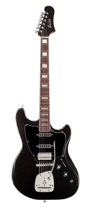 Guitare électrique Guild Surfliner Deluxe Solidbody (noir métallisé)