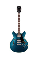 Guitare électrique semi-hollow Guild STARFIRE DELUXE DC (Teal The Deal)
