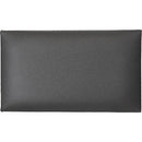 K&M 13840 Coussin de siège en cuir pour base de banc de piano (Noir)