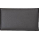 K&M 13820 Coussin de siège en similicuir pour base de banc de piano (noir)