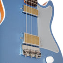 Harmony JUPITER THINLINE Semi Hollow-Body Electric Guitar (Sky Blue)