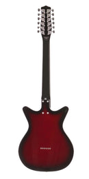 Danelectro D59X12-REDBURST 12 String Electric Guitar (Redburst Finish)