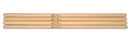 Los Cabos LCDWHT 2 Pair White Hickory Timbale Sticks - 1/2"