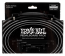 Ernie Ball 6462EB Flex Patch Cable Multi-Pack (Black)