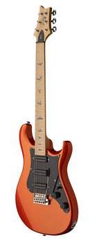 PRS SE NF3 Electric Guitar with Maple Fingerboard (Metallic Orange)