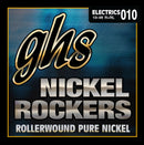 Cordes de guitare électrique Ghs R+RL Nickel Rockers à enroulement filé - Légères