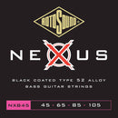 Rotosound NXB45 Nexus Coated Bass Strings - 45-105