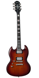 Epiphone EISGYABTBNLH SG Prophecy Left Handed Electric Guitar (Aged Bengal Tiger Burst)
