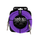 Ernie Ball 6420EB Flex Instrument Cable Straight/Straight (Purple) - 20ft