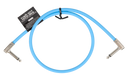 Ernie Ball 6458EB Flex Patch Cable (Blue) - 24in