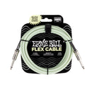Ernie Ball 6436EB 1/4in To 1/4in Instrument Cable (Glow In the Dark) - 10ft