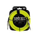 Ernie Ball 6419EB Flex Instrument Cable Straight/Straight (Green) - 20ft