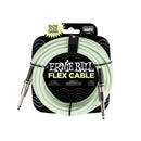 Ernie Ball 6437EB 1/4in To 1/4in Instrument Cable (Glow in the Dark) - 20ft