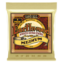 Ernie Ball 3002EB Earthwood Medium Acoustic Guitar Strings (3 Pack)