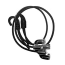 RTOM BLKHOL2PK Crochets de fixation à trou noir - Paquet de 2