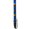 Leho LH-STR-TMSS STRAP UKULELE COLORFUR (rivage tropical de la mer de Midnight)