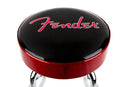 Tabouret de bar Fender Logo (rouge pailleté) - 76 cm