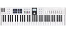 Arturia KEYLAB ESSENTIAL 61 MK3 Contrôleur MIDI universel 61 touches (Blanc)