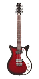 Danelectro D59X12-REDBURST 12 String Electric Guitar (Redburst Finish)