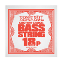 Corde de basse électrique Ernie Ball 1338EB en acier inoxydable, calibre .018P