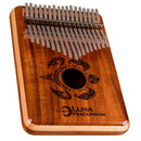 Luna LPK HONU 17C Kalimba (Honu Koa, 17 Key) - Key of C