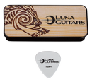 Luna PICK TIN HVY Heavy Pick Tin 6 Picks (Dragon) - 1.0mm