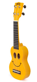 Mahalo U-SMILINO-YW Smiley Face Sopranino Ukulele (Yellow)