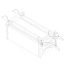 Grille en aluminium Electro-Voice XLD-GRID-GLN pour jusqu&