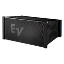 Electro-Voice XLE191-FGB Compact 2 Way Bi Amp Full Range Line Array Weather Resistant Speaker (Black) - 90° Horizontal Coverage