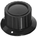 Bouton de commande Orange KNOB-M pour amplificateurs (noir) - Moyen