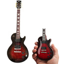 Axe Heaven GG-125 Slash Gibson Les Paul Standard 1:4 Scale Mini Guitar Model (Vermillion Burst)