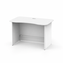 ProX XFH-MOVEWH Humpter MOVE WH Cabine DJ portable, pliante et légère (Blanc)