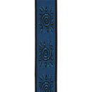D'Addario 50PW04 Planet Waves Vintage Guitar Strap (Suns Blue)