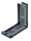 Korg NANOKEYFDAG Foldable Pocket Size MIDI Keyboard (Alpine Green)