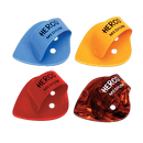 Médiators plats Herco HE112 (taille moyenne, 24 pièces)